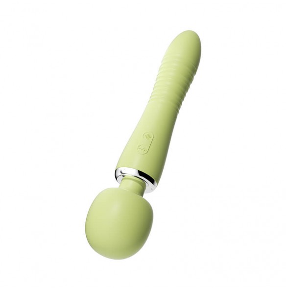 MizzZee - YinHuan Thrusting Heating Vibration AV Wand (Chargeable - Green) MizzZee - YinHuan Thrusting Heating Vibration AV Wand (Chargeable - Green)